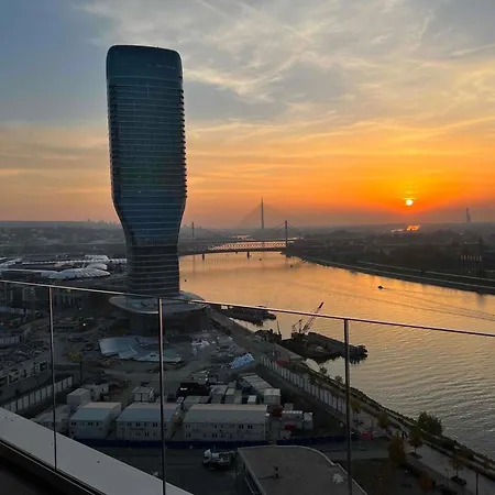 Apartmán Bw Terrace Floor With River View & Self Check-in Bělehrad